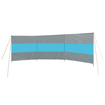 Para-vento Bo-Camp Popular 500x140 cm cinzento e azul - 1
