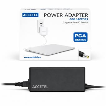 Carregador de Portátil Accetel PCA-045 para ASUS 22W 9.5V 2.31A com Conector 4.8x1.7mm | Preto - 1