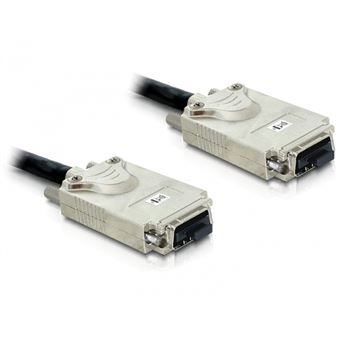 Cabo Scsi DeLOCK Cable Infiniband - Infiniband 1m | Preto - 1