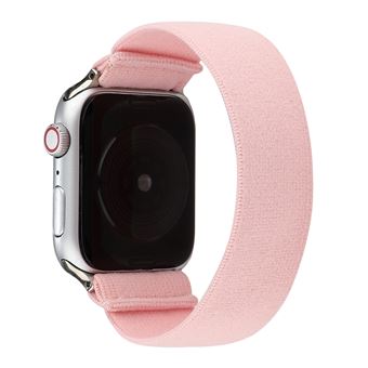 Bracelete de Nylon HSMY Elástico para Apple Watch Series 6/ SE/ 5/ 4 | 44 mm - Rosa - 1