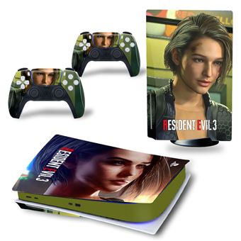 Autocolantes de Proteção HSMY para Consola Sony PS5 Edition Standard - Resident Evil -TN-PS5Disk-4395 - 1