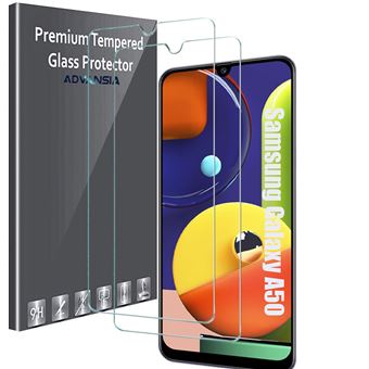 Película Ecrã Vidro Temperado Advansia para Samsung Galaxy A50 | 2 Unidades - 1