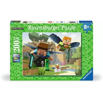 Puzzle Ravensburger Minecraft 12.004.144 | 200 Peças - 1