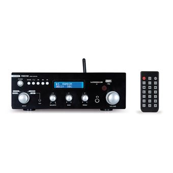 Amplificador de áudio Fonestar AS-25RUB 2.0canais Casa Com fios e sem fios Preto
