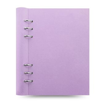 Notebook A5 Clipbook Filofax Classic Pastels - Lilás 23623 - 1