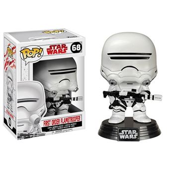 Figuras de coleção FUNKO Figure POP! Star Wars E8 - Flametrooper - 1