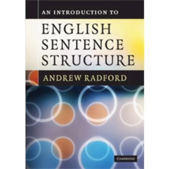 An Introduction to English Sentence Structure - Hardback - 2009 - 1