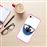 Capa Hapdey para iPhone 7 - 8 Design Monstro Peludo Azul em Silicone Flexível e TPU Cor-de-Rosa_1