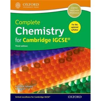 Complete Chemistry For Cambridge Igcse Third Edition Complete Science For Cambridge Igcse  Updated Editions - 1