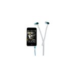Auriculares hi-Fun hi-Zip Azul, Branco