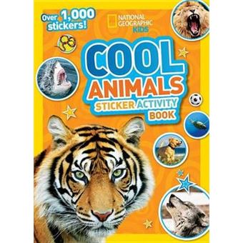 National Geographic Kids Cool Animals Sticker Activity Book - 1