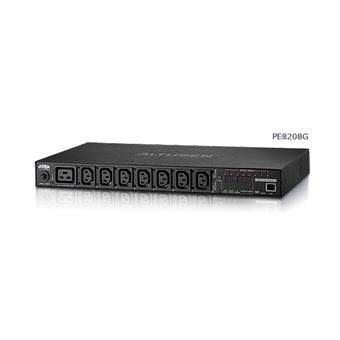 Pdu ATEN Eco PDU com medição de tomadas e comutador 1U de 8 tomadas 20A/16A | Preto - 1