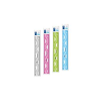 Conjunto de Réguas Staedtler 562 30UF-S | Azul, Verde, Transparente, Violeta - 1