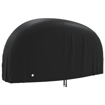Capa para bicicleta vidaXL | 200x85x110 cm | Oxford 190T | Preto - 1