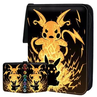 Álbum Pokémon TCG V-REEL | Couro PU com Zíper | 400 Cartas | HLX-085 - 1