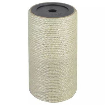 Arranhador vidaXL para Gatos 8 X 15 cm 10 mm Bege - 1