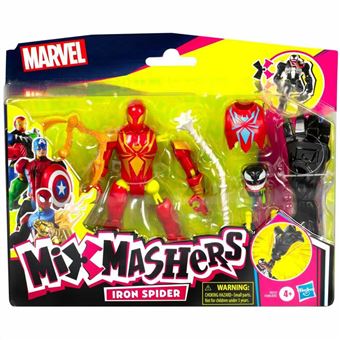 Spider-Man Mixmashers Deluxe Iron Spider Marvel Hasbro | 12cm - 1
