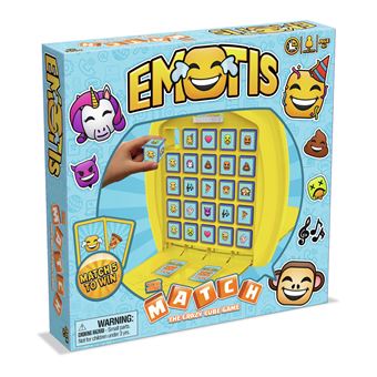 Winning Moves Top Trumps Match Emotis Crianças Estratégia - 1