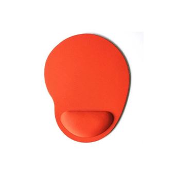 Tapete de Rato Antiderrapante Goeik com Apoio para Pulso - Laranja - 1