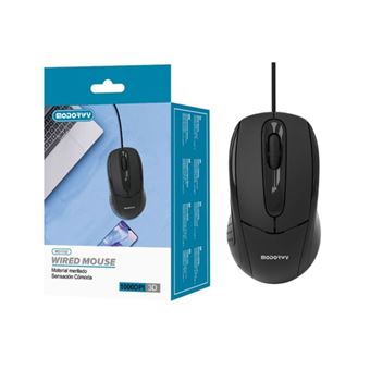 Rato com Fio Modorwy MO1102 | 1000DPI - Preto - 1