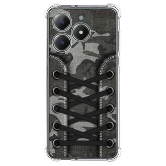 Capa TUMUNDOSMARTPHONE de silicone à prova de choque para Realme Note 60 Sneakers Design 15 Desenhos - 1