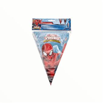 Bandeirolas Decorata Party Marvel Homem-Aranha Spiderman Ultimate | 230 cm - 1