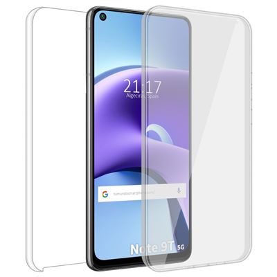 Custodia Full Body 360° Per Xiaomi Redmi Note 9S / Note 9 Pro – Trasparente Pc + TPU - 3