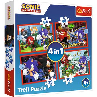 Puzzle Trefl Sonic The Hedgehog The adventures of Sonic - 1