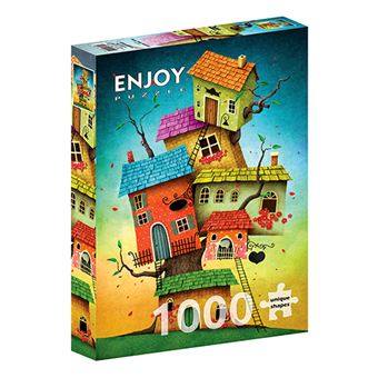 Puzzle ENJOY 2119 Fairy Tale Houses | 1000 Peças - 1