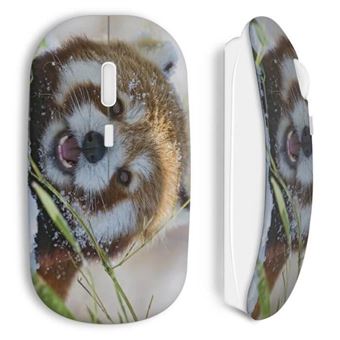 Rato Wireless Maniacase Panda Vermelho - 1