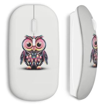 Rato Wireless Maniacase Coruja - 1
