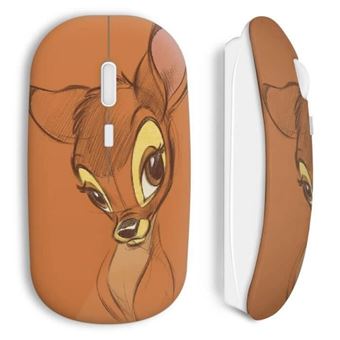 Rato Wireless Maniacase Bambi desenho Artístico - 1