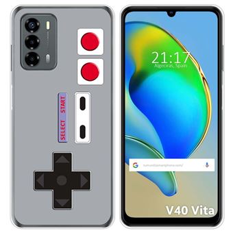 Capa Tumundosmartphone de silicone para ZTE Blade V40 Vita desenhos de design do console - 1