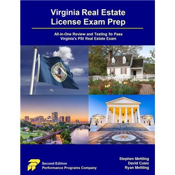 Virginia Real Estate License Exam Prep: All-in-One Review and Testing to Pass Virginia's PSI Real Estate Exam - 1