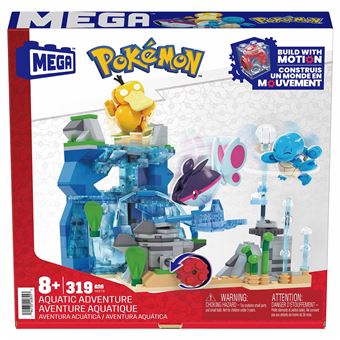 Mega Pokemon Construx Aventura Aquatica | 319 Peças - 1