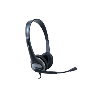 Auscultadores Cyber Acoustics AC-204 | Preto - 1