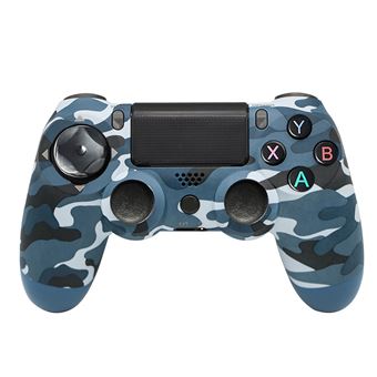 Comando Wireless Lionvolant para PlayStation 4 | Design e Embalagem Exclusivos - Camuflagem Azul - 1