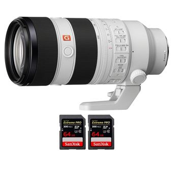 Objetiva Sony FE 70-200mm F2.8 GM OSS II + 2 SanDisk 64GB Extreme PRO UHS-II SDXC 300 MB/s + PDF MCZ DIRECT 15 Técnicas para Melhorar as suas Fotografias - 1