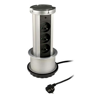 Extensão elétrica Carrefour 190453 | Prateado - 1