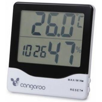 Termómetro 3 em 1 Cangaroo com Relógio Digital e Higrómetro - 1