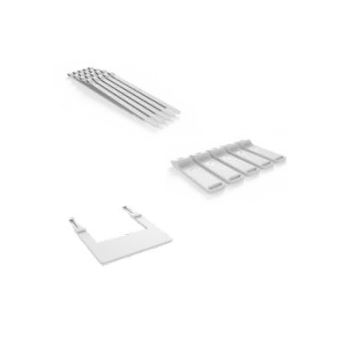 Acessório de Leitura de Código de Barras Zebra Motorola KT-MC18-CSTKIT-01 | Branco - 1