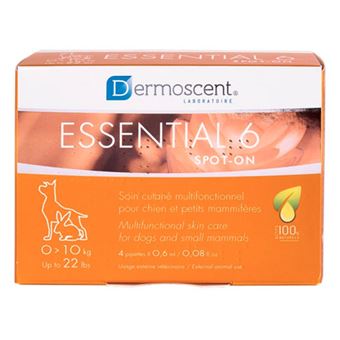 Produto Dermo-Cosmético para Animal Dermoscent Essential 6® Spot-on 10 20 kg - 1