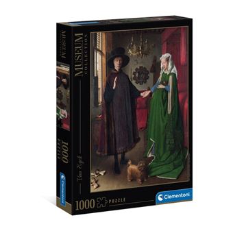 Puzzle Clementoni Museum Collection The Arnolfini Portrait 39663 | 1000 Peças - 1