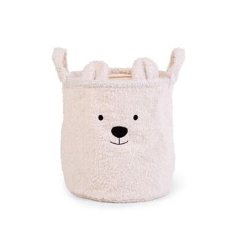 Cesto para Roupa Suja Childhome Teddy | Branco - 1