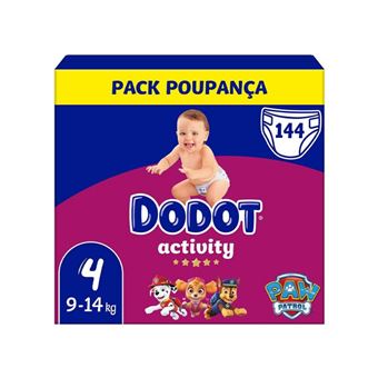 Box Fraldas Activity TAM: 4 | 9/14kg | 144Unidades - 1