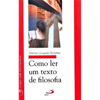 Como Ler Um Texto De Filosofia - 1