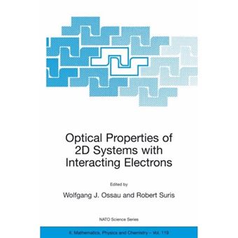 Optical Properties of 2d Systems with Interacting Electrons - Hardback - 2003 - 1
