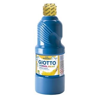 Guache Giotto School Paint Lavável 535315 Azul Cyan | 500 ml - 1
