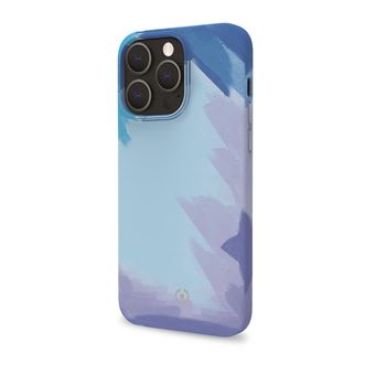 Capa para Telemóvel Celly WATERCOLOR iPhone 13 Pro | Azul - 1