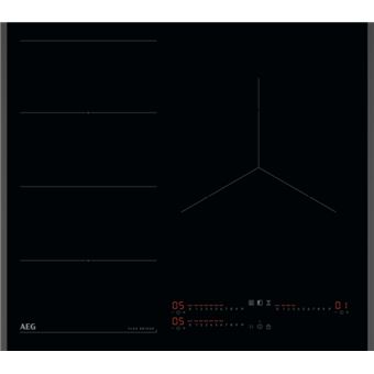 Placa de Indução AEG TI63IF0BFB | Elétrica | 59 cm | 3 Zonas | Preto - 1